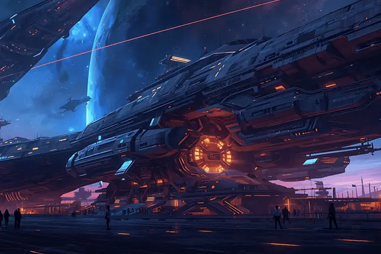 The Nexus Exchange Spaceport